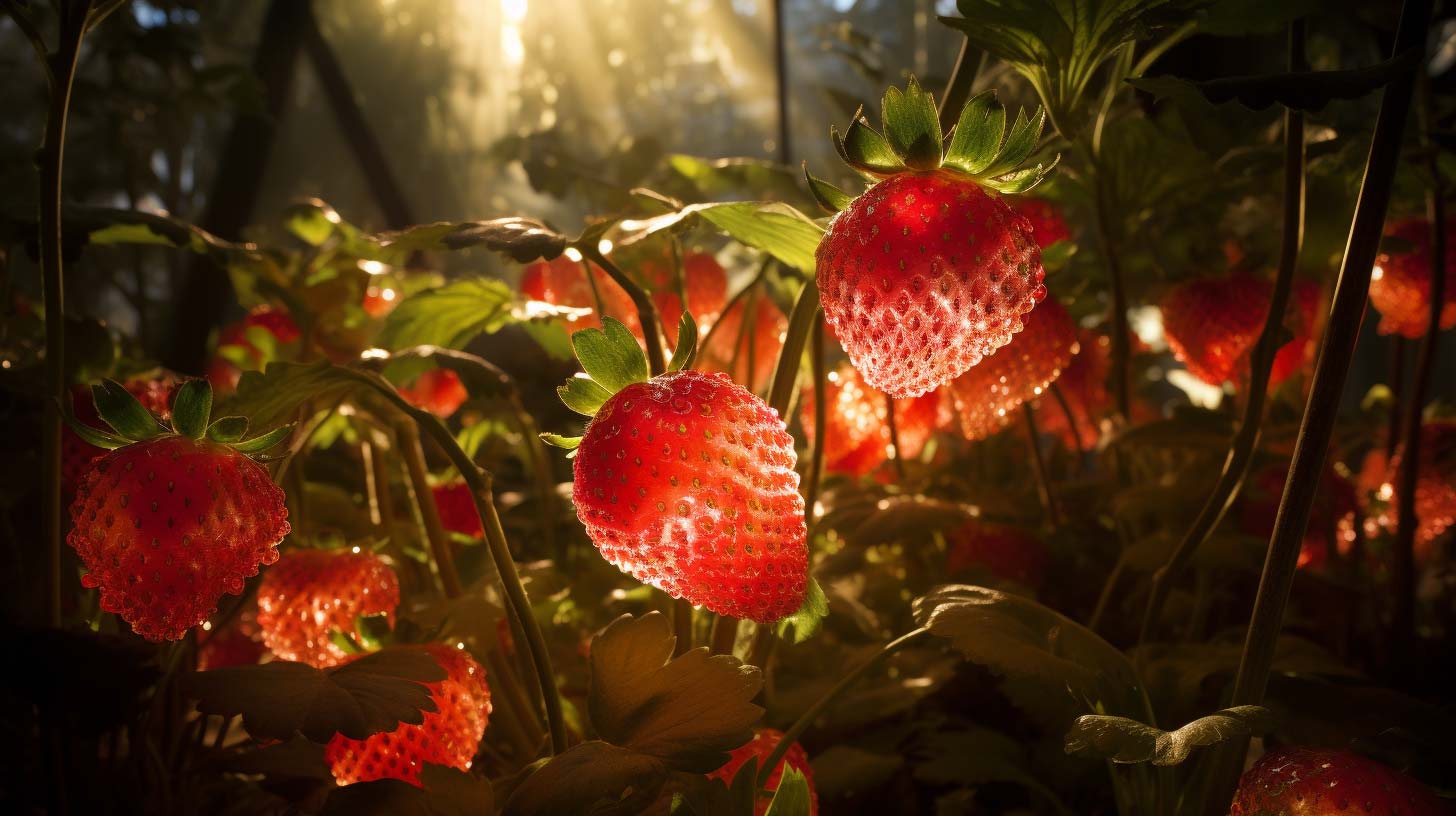 Des fraises à l’ombre